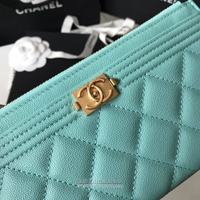 Chanel女包 81254 香奈兒新款leboy手拿包 Chanel拉鏈長錢包  djc2984